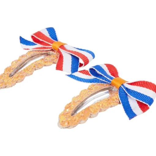 Schrunchmiez Oranje Haaraccessoires Oranje,Meerkleurig Discount