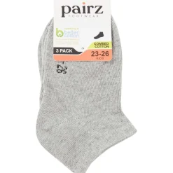 Pairz Sneakersokken Grijs New