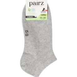 Pairz Sneakersokken Grijs Clearance