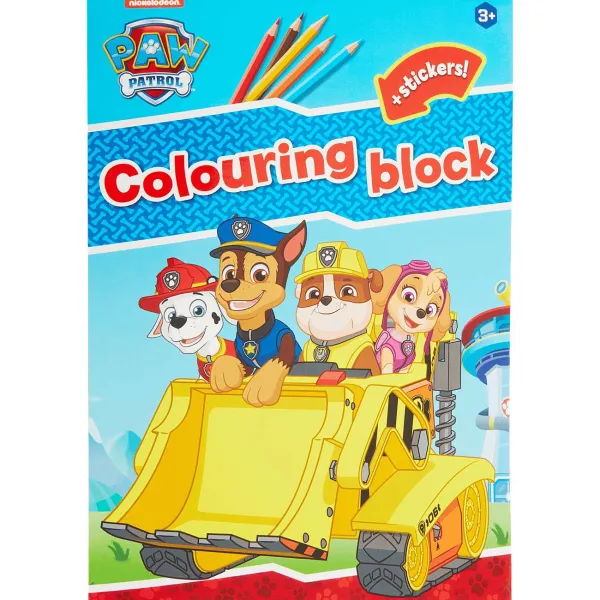 Paw Patrol Kleurblok Met Stickers Online