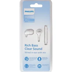 Philips Oordopjes Grijs,Wit,Zwart Hot
