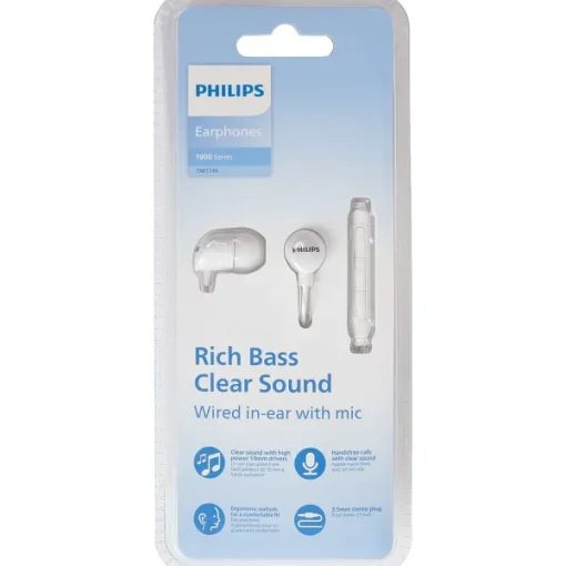 Philips Oordopjes Grijs,Wit,Zwart Hot