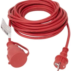 Pro-max Outdoor Verlengsnoer Zwart,Rood Outlet