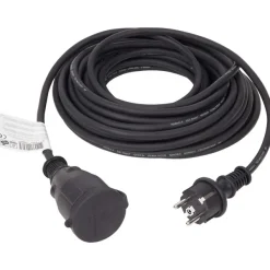 Pro-max Outdoor Verlengsnoer Zwart,Rood Outlet