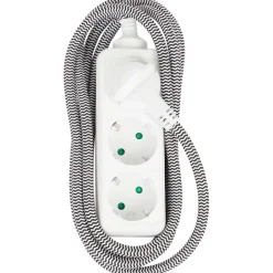 Pro-max Stekkerdoos Wit,Zwart Outlet