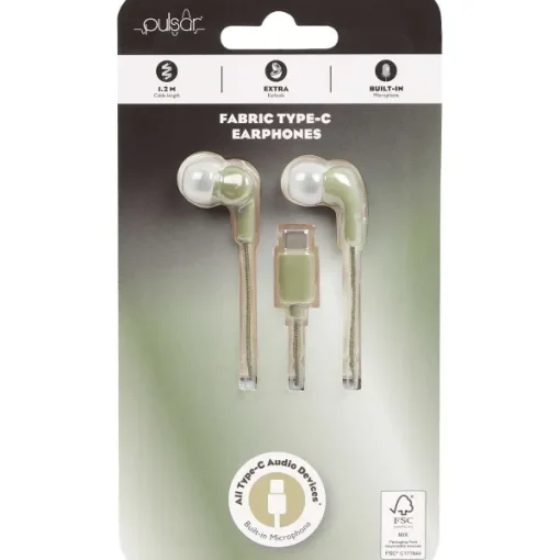 Nintendo Pulsar Oordopjes Grijs,Groen,Taupe,Wit