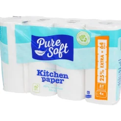Pure Soft Keukenpapier Wit Discount