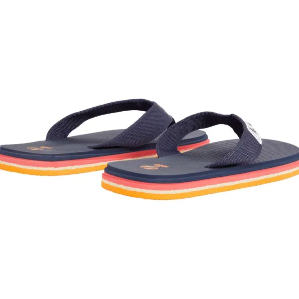 Q Legendary Slippers Blauw,Oranje,Zwart Clearance