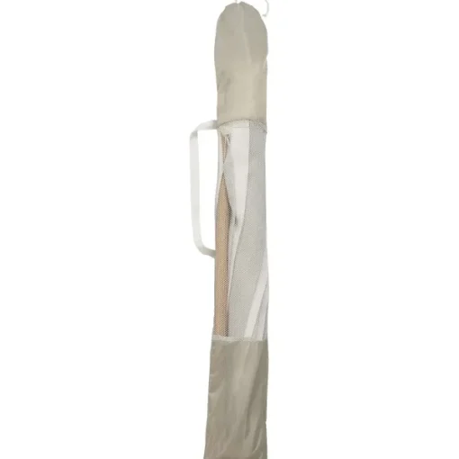 Merk Retro Strandparasol Met Franjes Meerkleurig,Wit Outlet