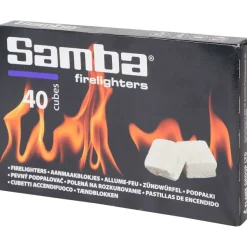 FERM Samba Aanmaakblokjes Wit Clearance