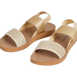 Merk Sandalen Zwart,Goud,Zilver Sale
