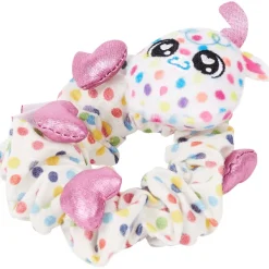 Schrunchmiez Scrunchie Blauw,Meerkleurig,Roze