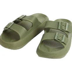 Merk Slippers Grijs,Groen,Roze