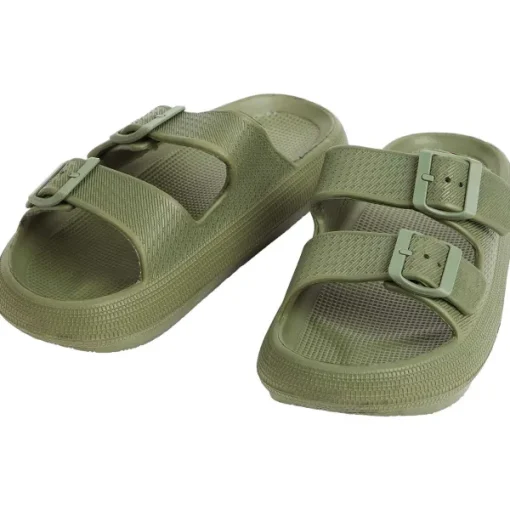 Merk Slippers Grijs,Groen,Roze