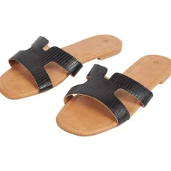 Merk Slippers Beige,Bruin,Zwart Hot