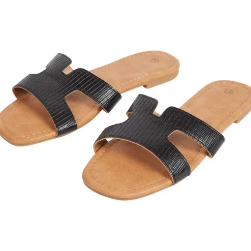 Merk Slippers Beige,Bruin,Zwart Hot