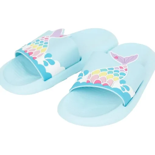 Merk Slippers Blauw,Roze Clearance