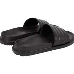 Merk Slippers Blauw,Grijs,Zwart New
