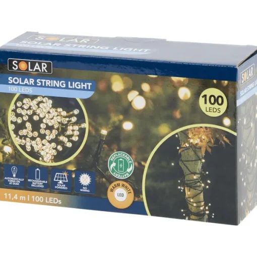 Merk Solar Lichtsnoer Op Zonne-Energie New