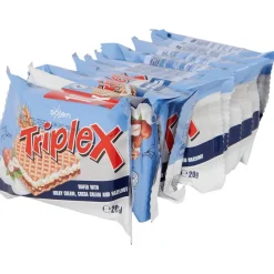 Solen Triplex Wafels Hazelnoot Beige,Print,Rood,Roze,Transparant,Zwart Outlet