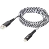 Sologic Laad- En Datakabel 8-Pins Grijs,Wit,Zwart