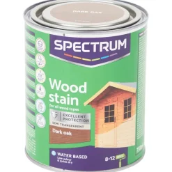 Spectrum Semi-Transparante Houtbeits Donker Eiken Bruin Best