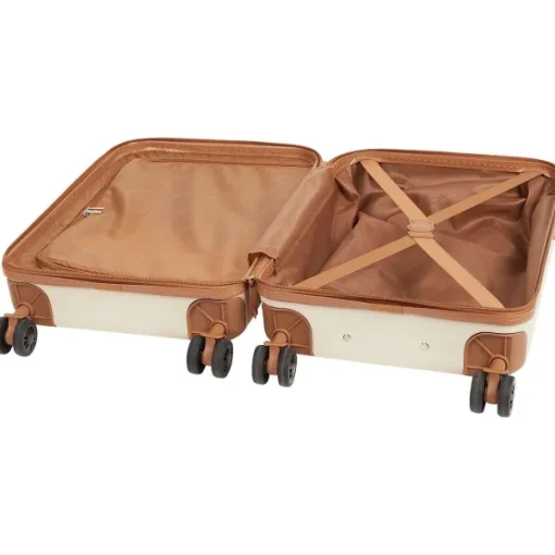 Spilbergen Koffer Milan Beige,Roze Discount