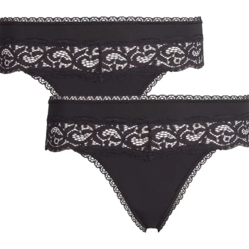 Australian Strings Met Kant Meerkleurig,Roze,Zwart Discount