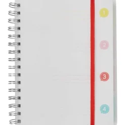 Kids Creative Subjectboek A5 Zwart,Roze Hot