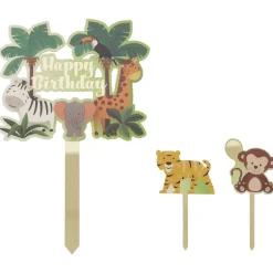 Merk Taarttoppers Print,Meerkleurig Hot