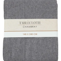 Merk Tafelkleed Chambray Blauw,Grijs,Groen,Print Online