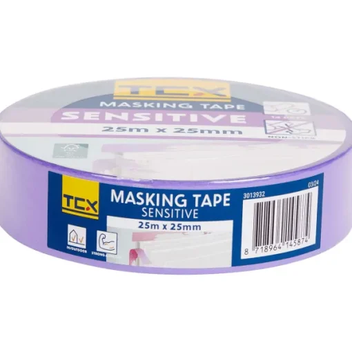 TCX Afplaktape Paars