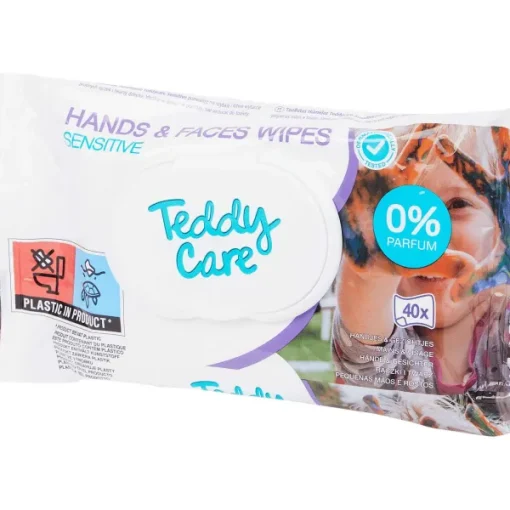 Teddy Care Hand- En Gezichtsdoekjes Sensitive New