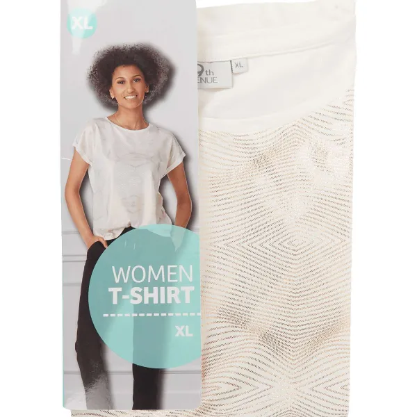 SuperTrash 9Th Avenue T-Shirt Groen,Roze,Wit Discount