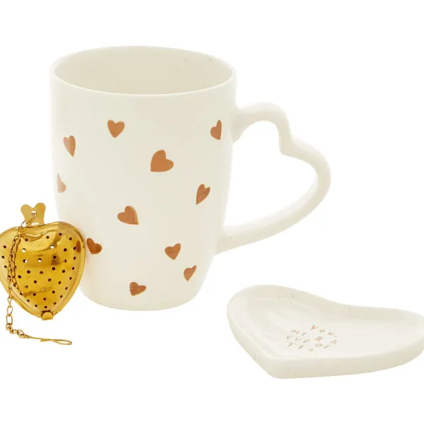 Merk Theemokset Roze,Wit Online