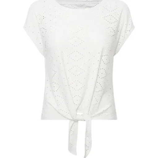 SuperTrash Top Met Strik Blauw,Wit,Zwart Sale