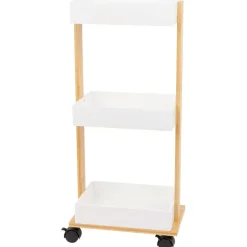 Merk Trolley Beige,Zwart,Wit New