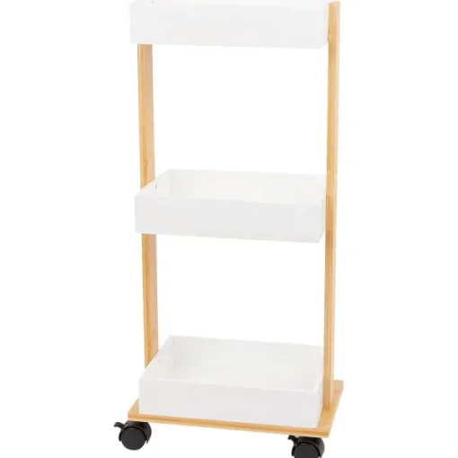 Merk Trolley Beige,Zwart,Wit New