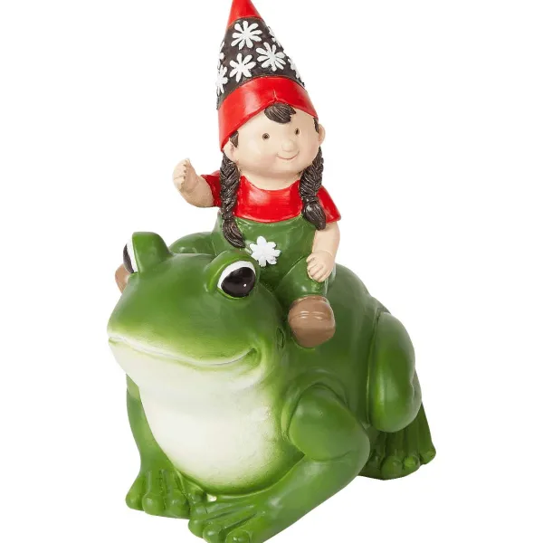 Merk Tuinbeeldje Dier Met Kind Meerkleurig Outlet