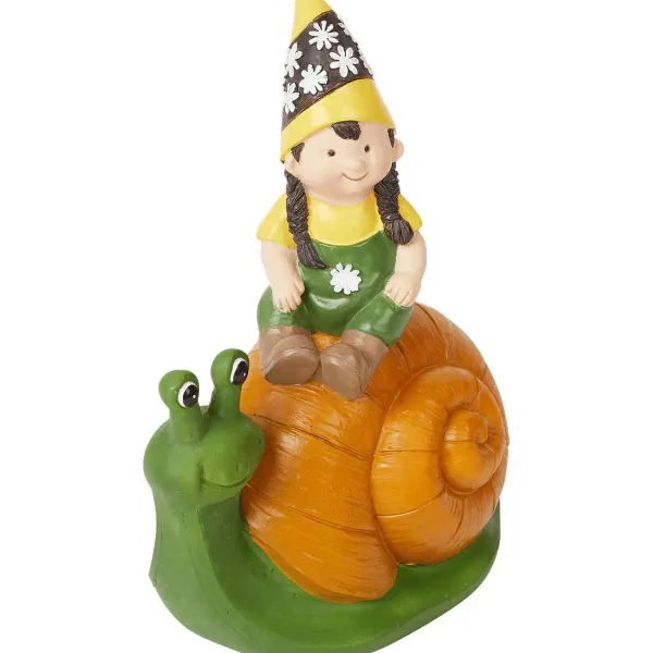 Merk Tuinbeeldje Dier Met Kind Meerkleurig Outlet