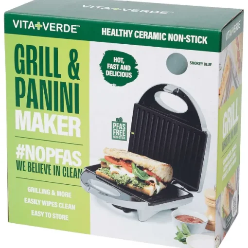 VitaVerde Contactgrill Grijs