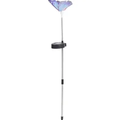 Merk Vlinder Tuinsteker Met Solarverlichting Meerkleurig Outlet