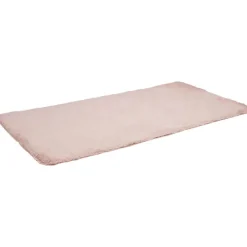 Merk Vloerkleedje Van Imitatiebont Grijs,Roze Discount