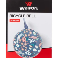 Walfort Fietsbel Print,Roze,Zilver,Zwart Hot