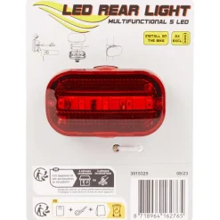 Walfort Fietslamp Rood,Wit Online