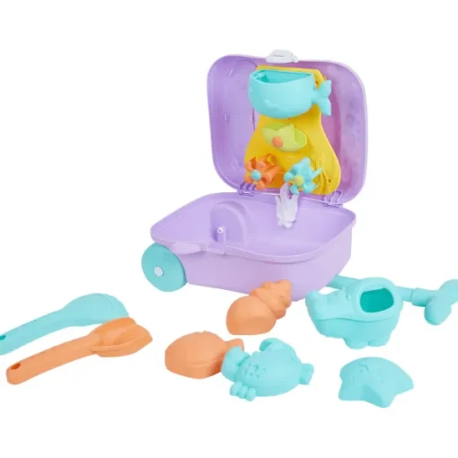 Mini Matters Walvis-Trolley Met Zandspeelgoed Meerkleurig Clearance