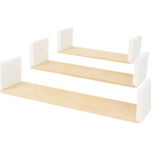 Merk Wandplanken Beige,Wit New