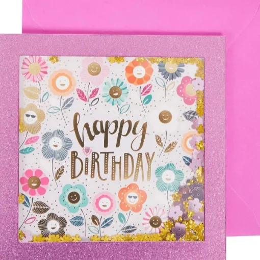 Office Essentials Wenskaart Met Confetti Print Hot