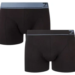 Ziki Bamboe Boxershorts Blauw,Rood,Zwart Hot