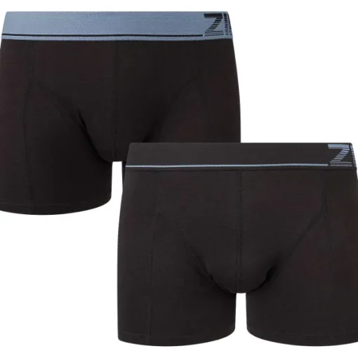 Ziki Bamboe Boxershorts Blauw,Rood,Zwart Hot